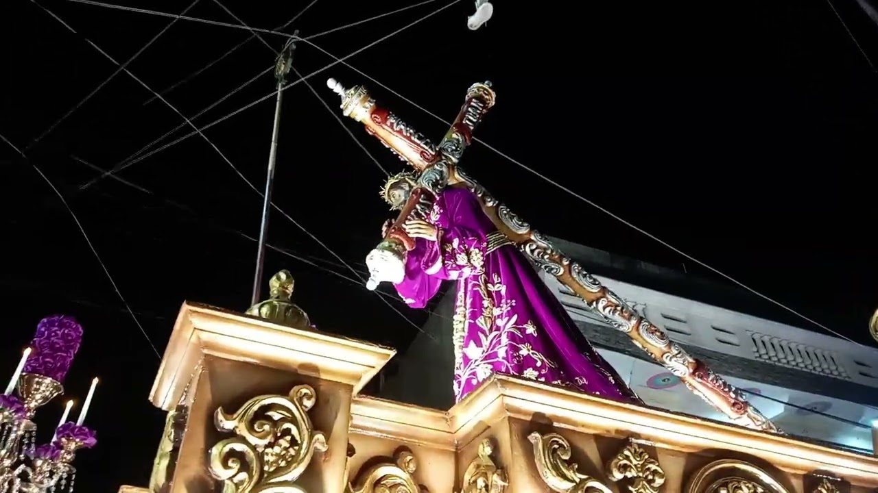 Marcha:Ramito de olivo, Jesús nazareno de Palín Escuintla, cortejo procesional de primer viernes