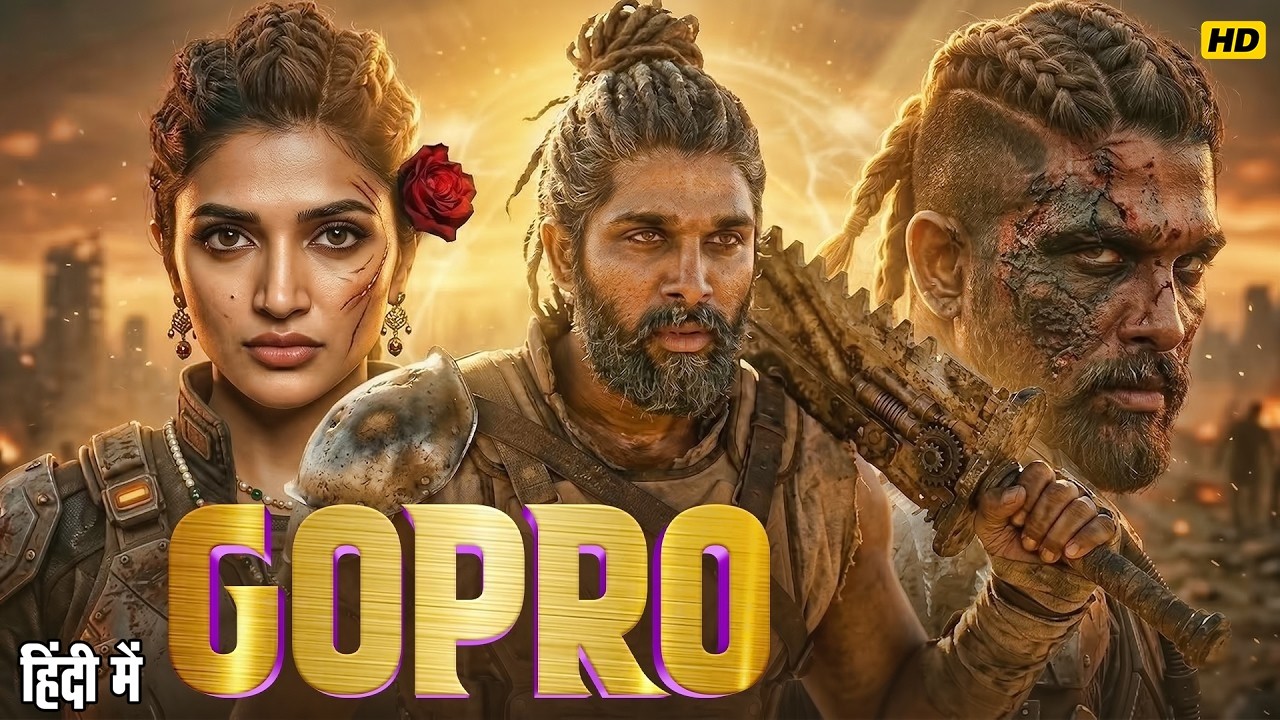 GOPRO Full Movie Hindi Dubbed | Allu Arjun | Sreeleela | Latest South Indian Full Action Movie 2026