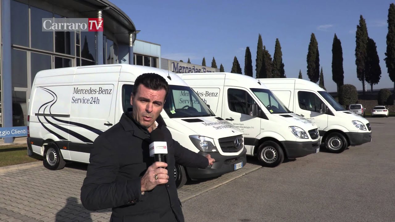 I nuovi veicoli Service 24 ore di Carraro