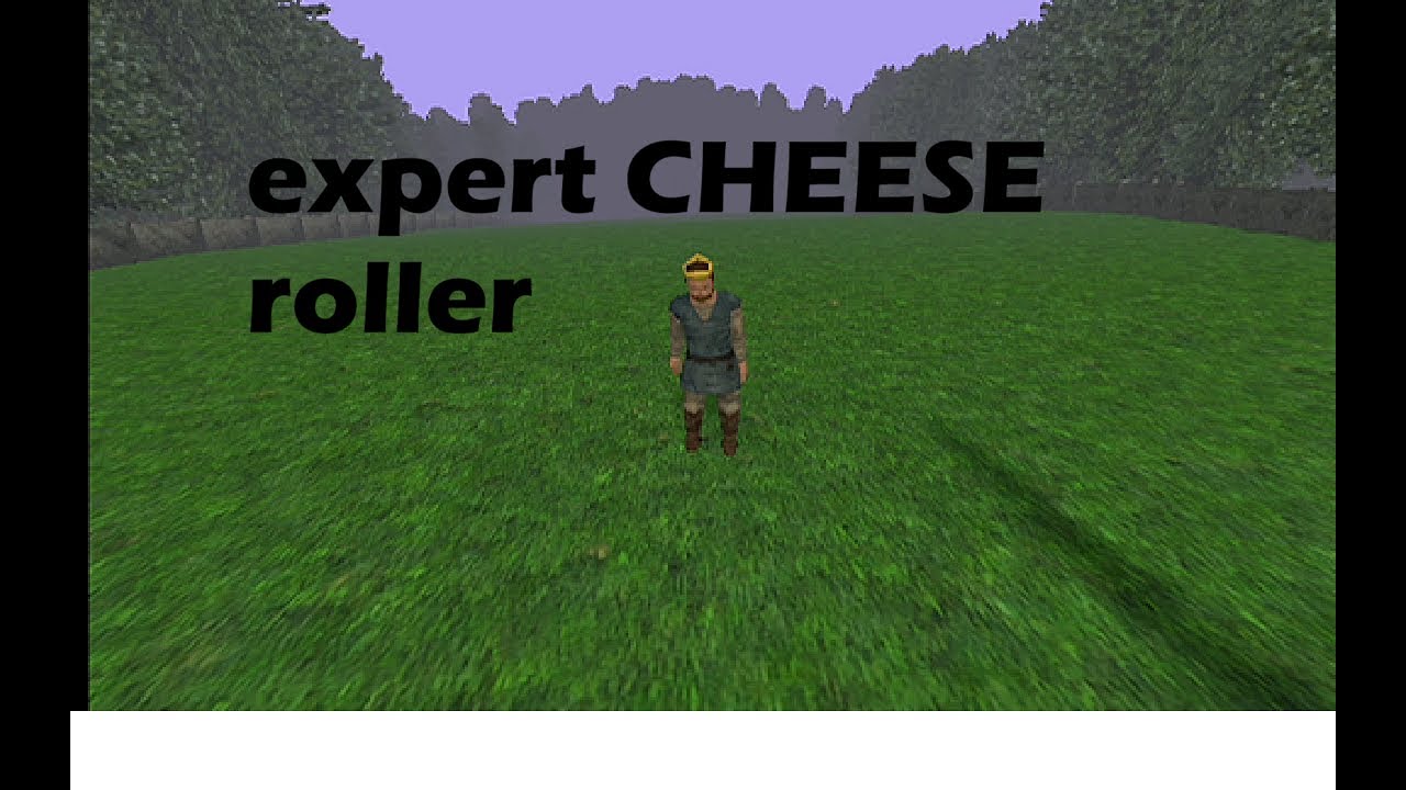 man plays cheese rolling to beat vtuber