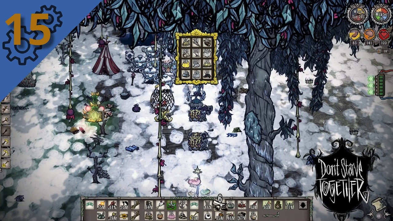Ya conseguimos los 4 arboles gigantes, ahora a organizar :s - DST WX-78