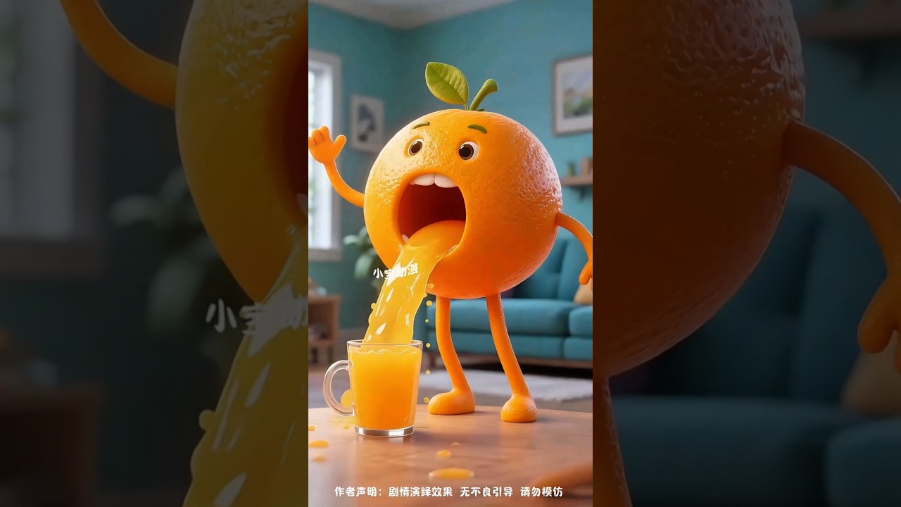 Zr&oacute;b mamie sok pomarańczowy! #kr&oacute;tkie filmy #animacja #kresk&oacute;wka