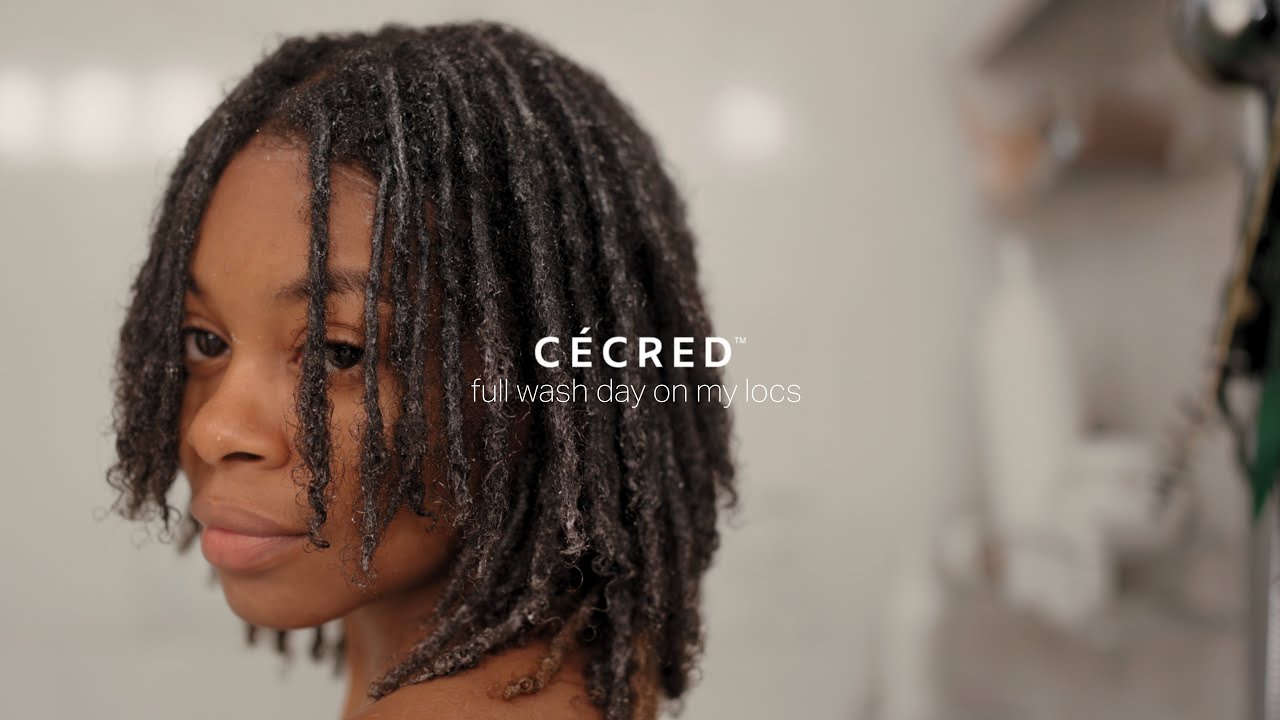 CÉCRED Makes My Locs Soft, Shiny, and Healthy | Full Wash Day Routine