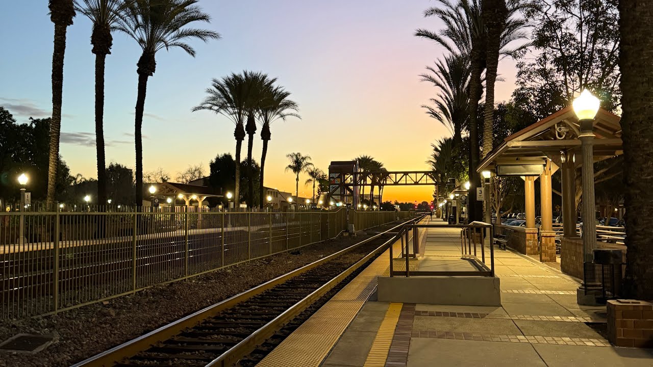 Railfanning Fullerton (Featuring: ACE leader and AMTK 9700) #train #amtrak #metrolink 