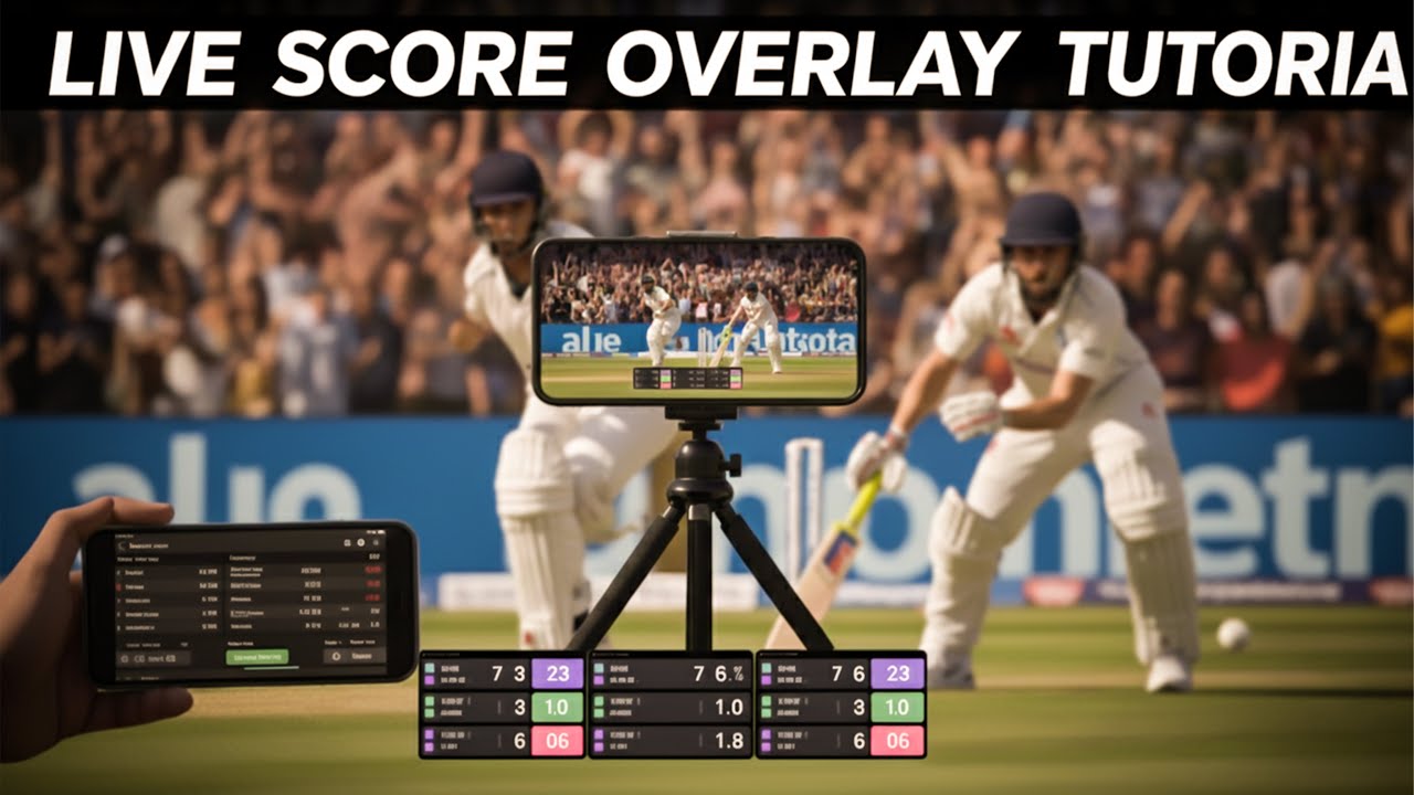 &ldquo;Facebook Live Cricket Scorecard Overlay Tutorial 2026 | Real-Time Score Editing Made Easy&rdquo;