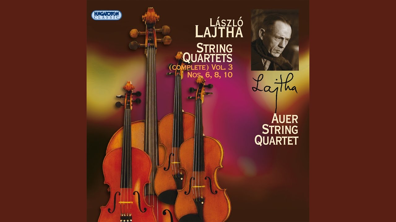 String Quartet No. 10 (10. vonósnégyes) Op.58: I. Trés lent