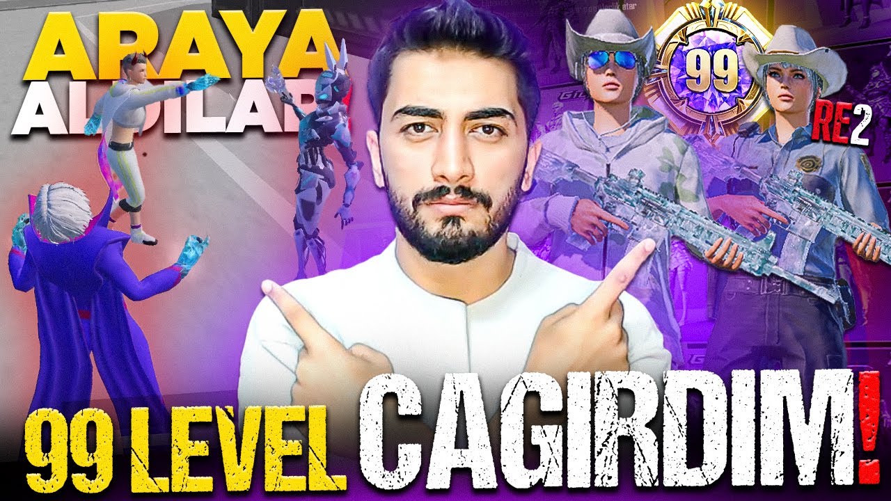 2 TANE 99 KOLEKSİYON ÇAĞIRDIM! 3 HESAPLA BENİ ARAYA ALDILAR! | PUBG Mobile