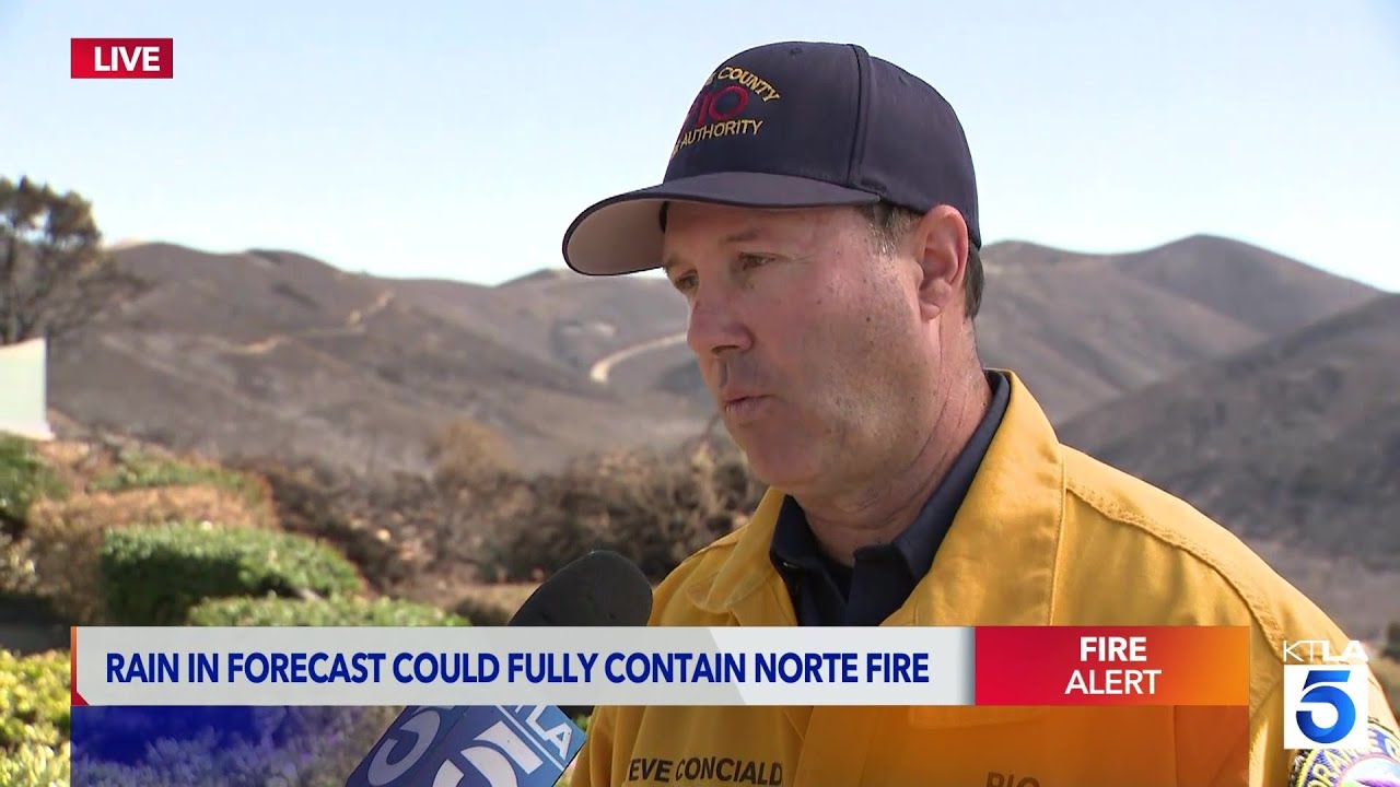 Norte Fire now 75% contained after burning 7 homes in Orange County