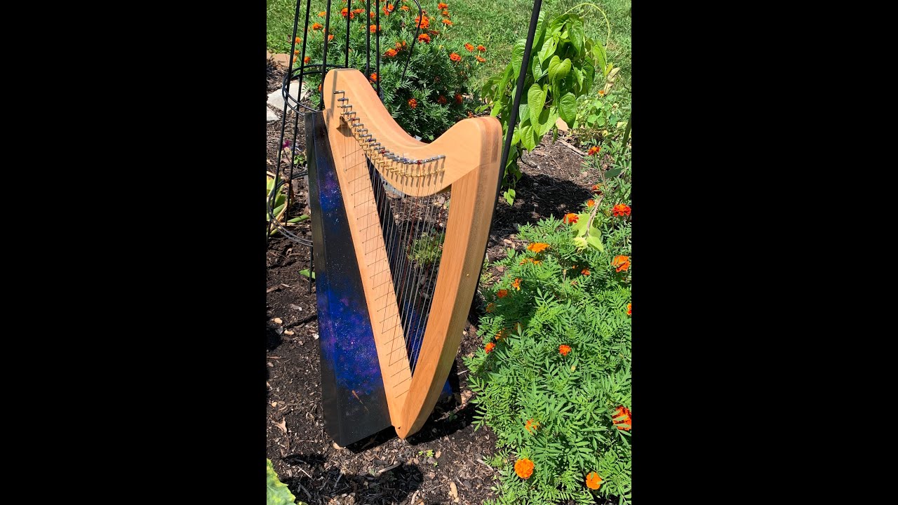 Stardust, The Double Strung Cardboard Harp