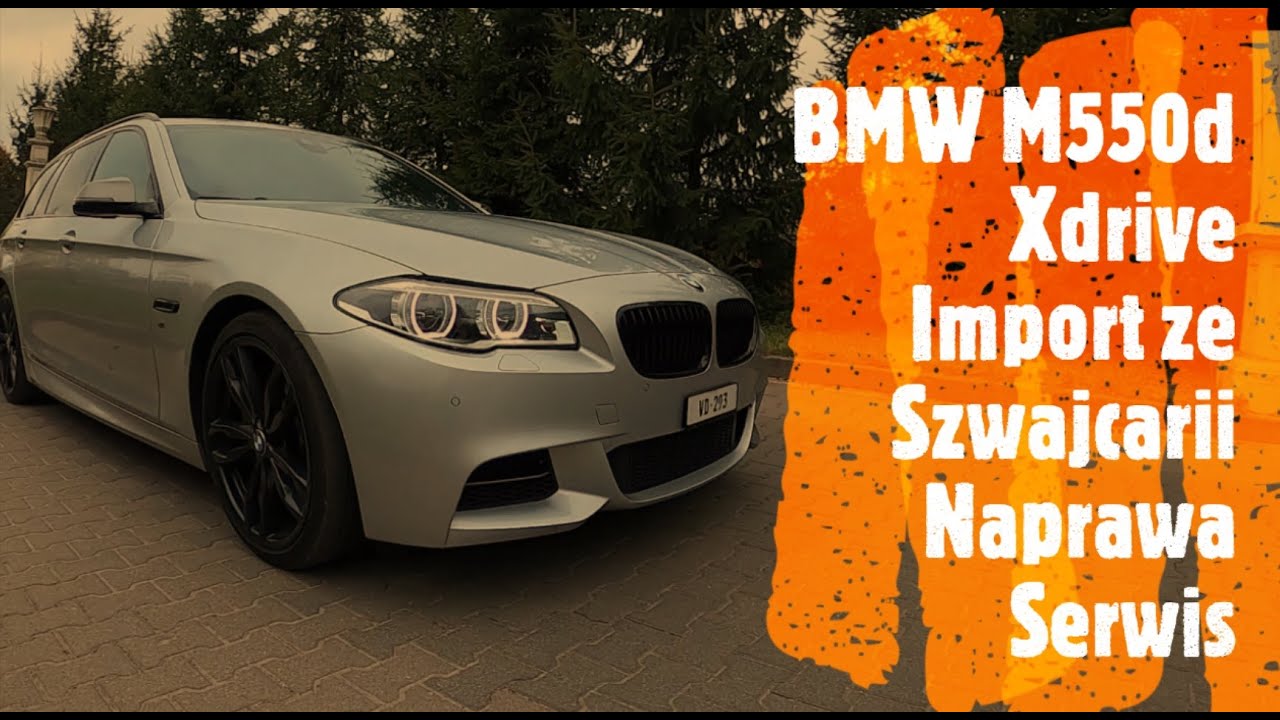 BMW M550d Xdrive | Naprawa skrzynki xdrive | BMW F11 | AUTA.CH | Serwis | Adam Kunc