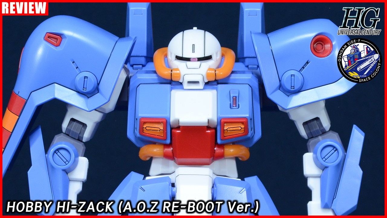 건담 3대 악녀 중 하나가 처음으로 실물 조종한 MS - HGUC 1/144 하비 하이잭 (A.O.Z 리부트 Ver.) [REVIEW] (EN, JP, ZH-CHT, KR Sub)