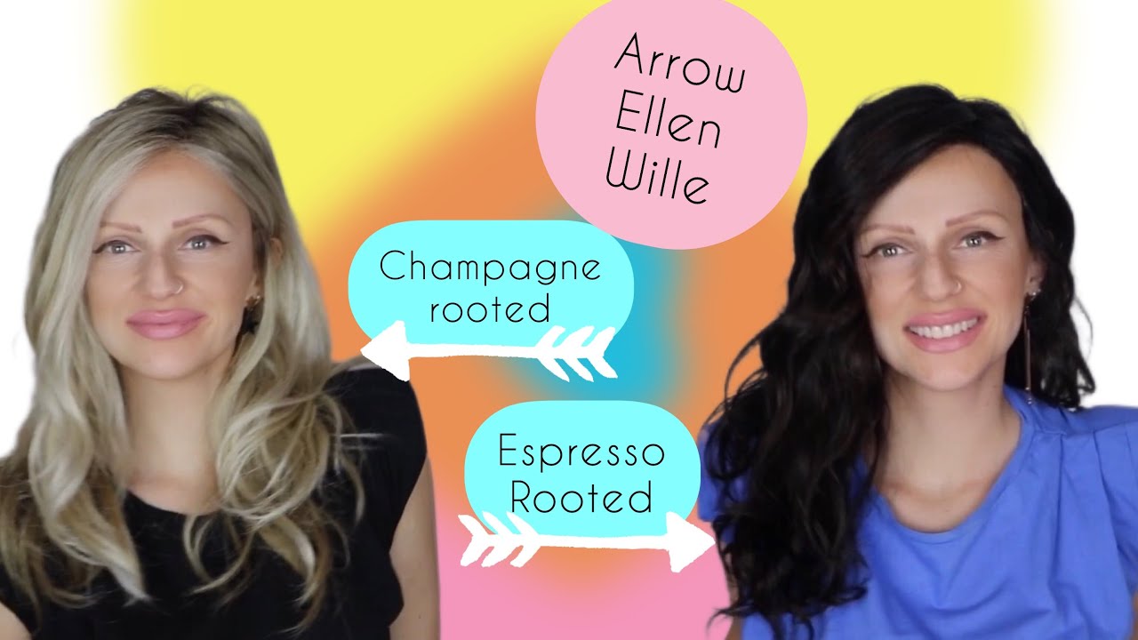 Arrow | Ellen Wille - Συνθετική περούκα Arrow **Champagne rooted & Espresso rooted**