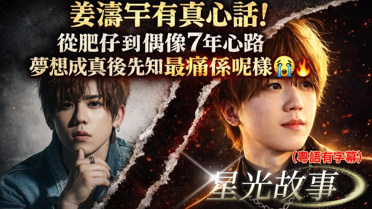 姜濤罕有真心話！從肥仔到偶像7年心路：夢想成真後先知最痛係呢樣😭🔥#姜濤 #KeungTo #姜糖 #MIRROR #全民造星 #LAVA演唱會 #LAVATour2026 #心路歷程