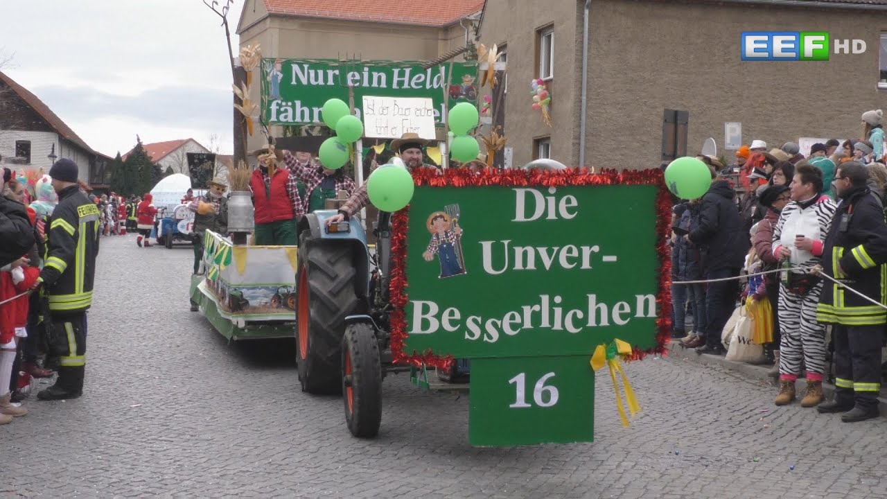 Karnevalsumzug Plessa 2020