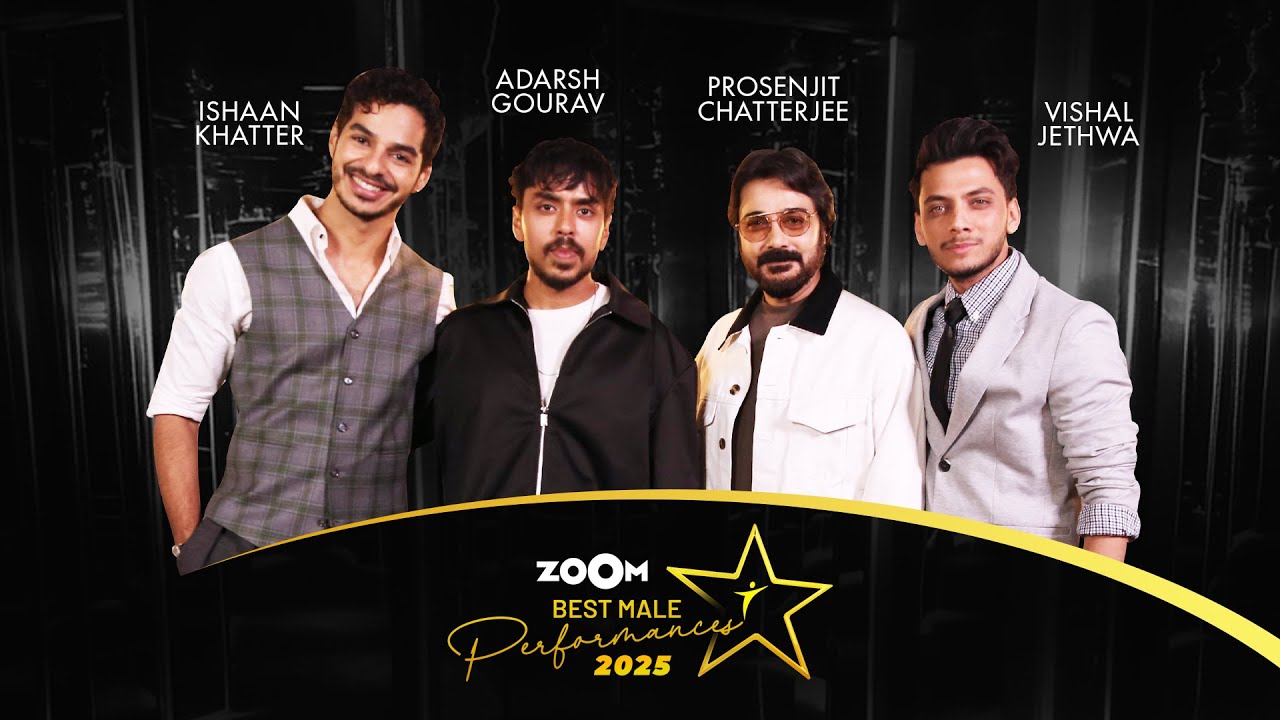Best Performances Male 2025 | Prosenjit Chatterjee | Ishaan Khatter | Vishal Jethwa | Adarsh Gourav