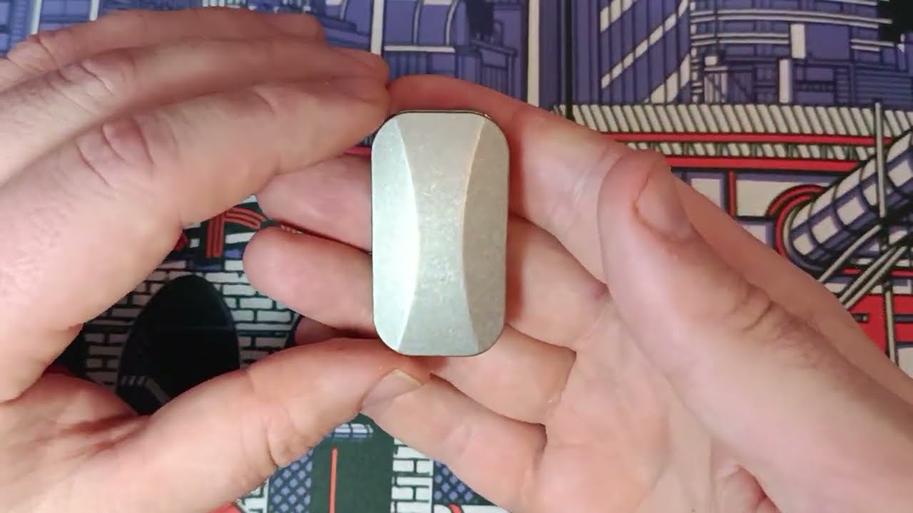 Un slider sans aimants ? - Fidget mécanique titane TP03 - Test
