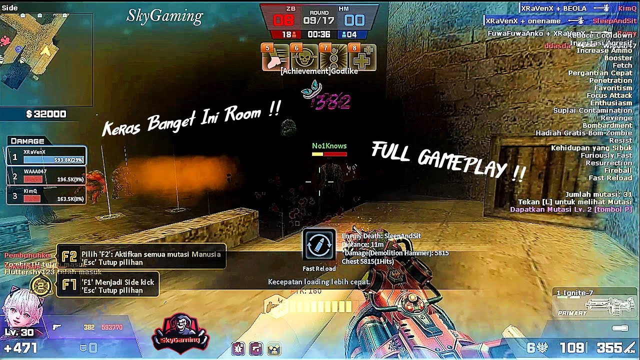 [CSN:S] Push Rank Master League - Zombie Z Dust2 - Counter Strike Nexon Studio