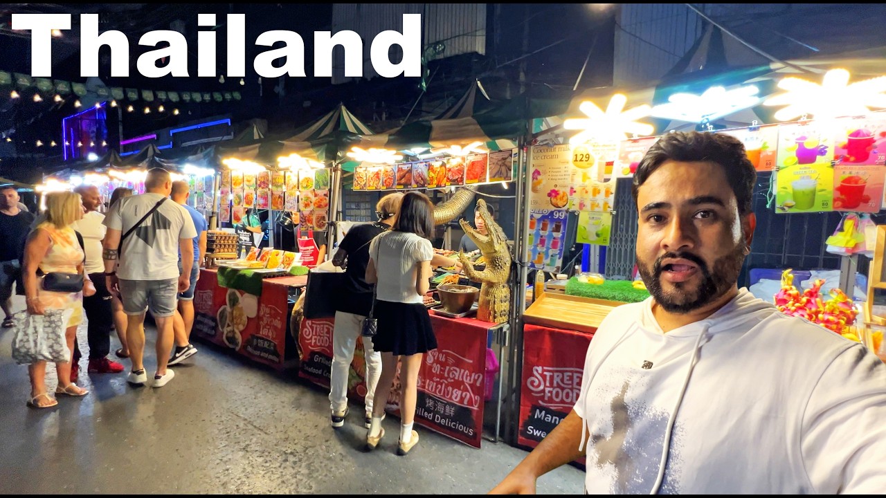 India to Thailand 🇹🇭 | My First International Solo Trip | Raat ka nazara dekh kar dang reh gaya😱