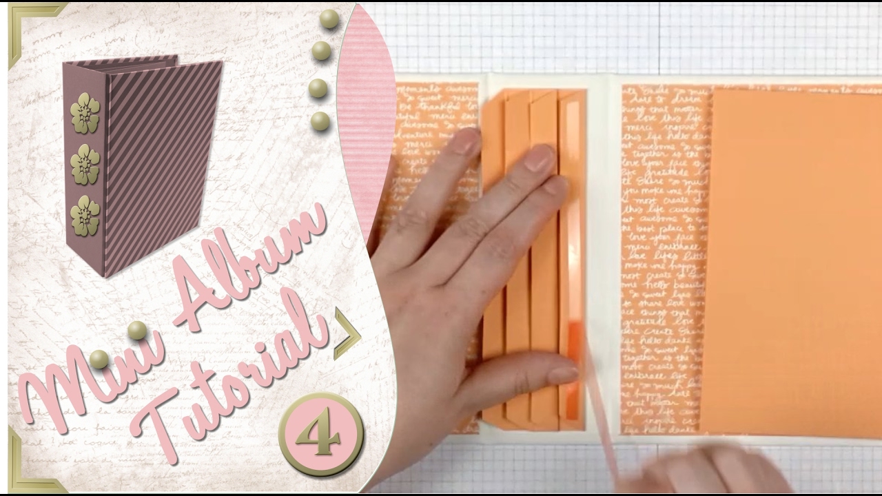Seiten einbinden | Mini Album Tutorial #04