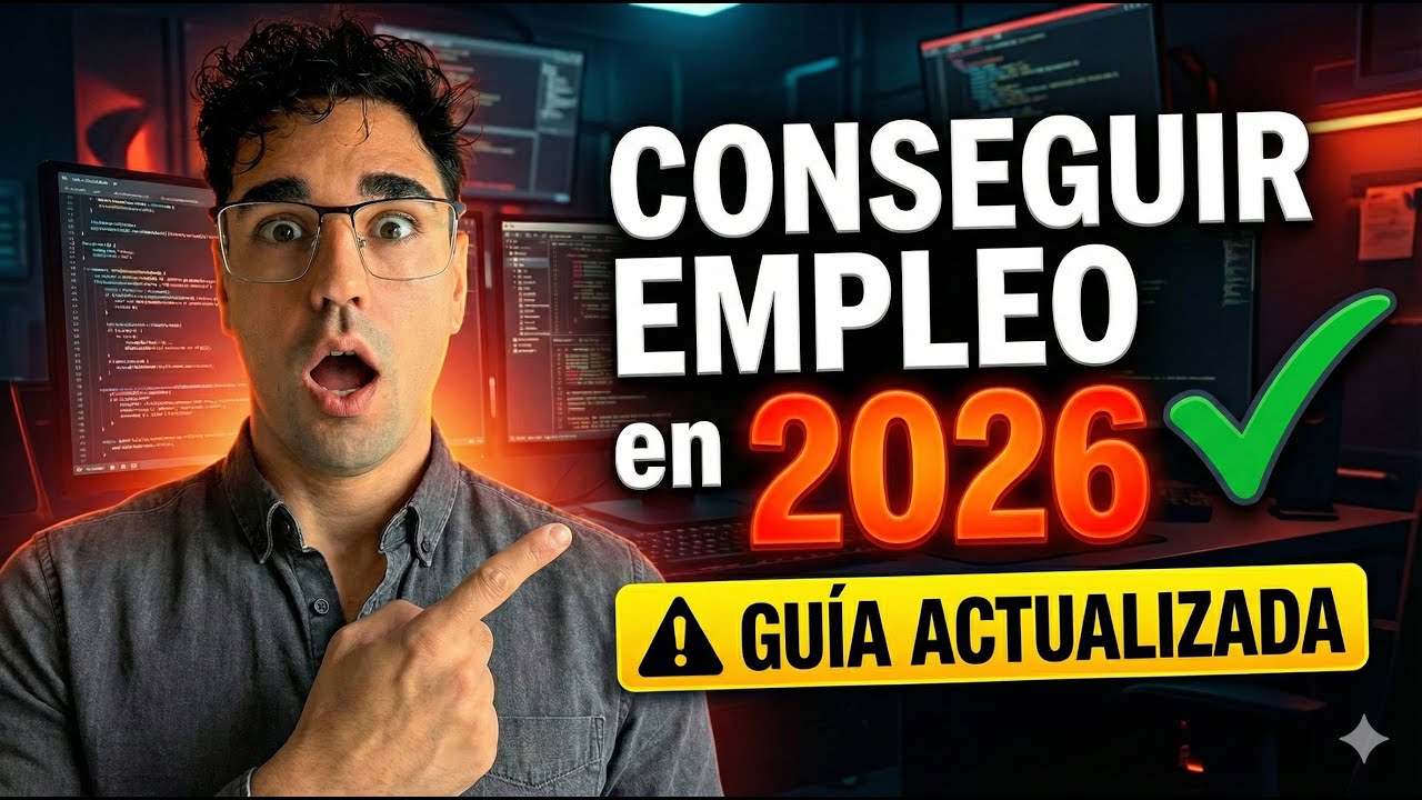 CONSEGUIR TRABAJO como PROGRAMADOR en 2026