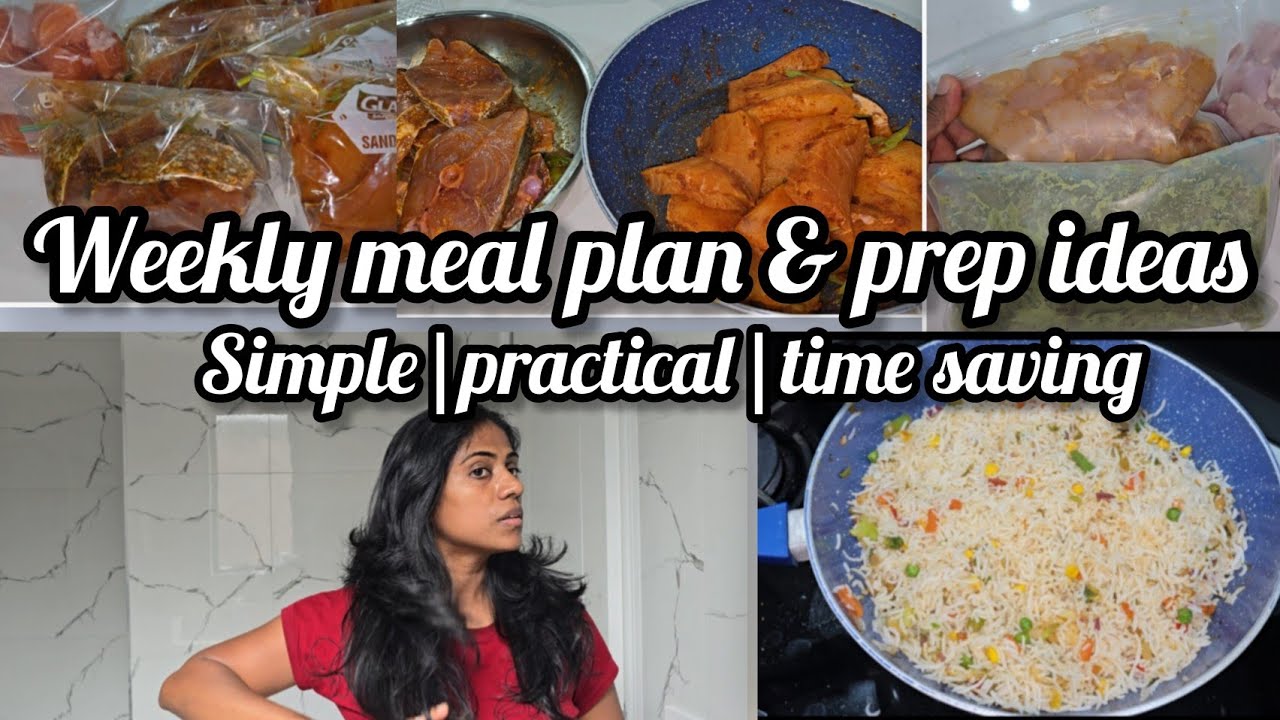 Weekly meal plan and prep ideas|simple,practical and realistic|my favourite recipes(kids friendly)