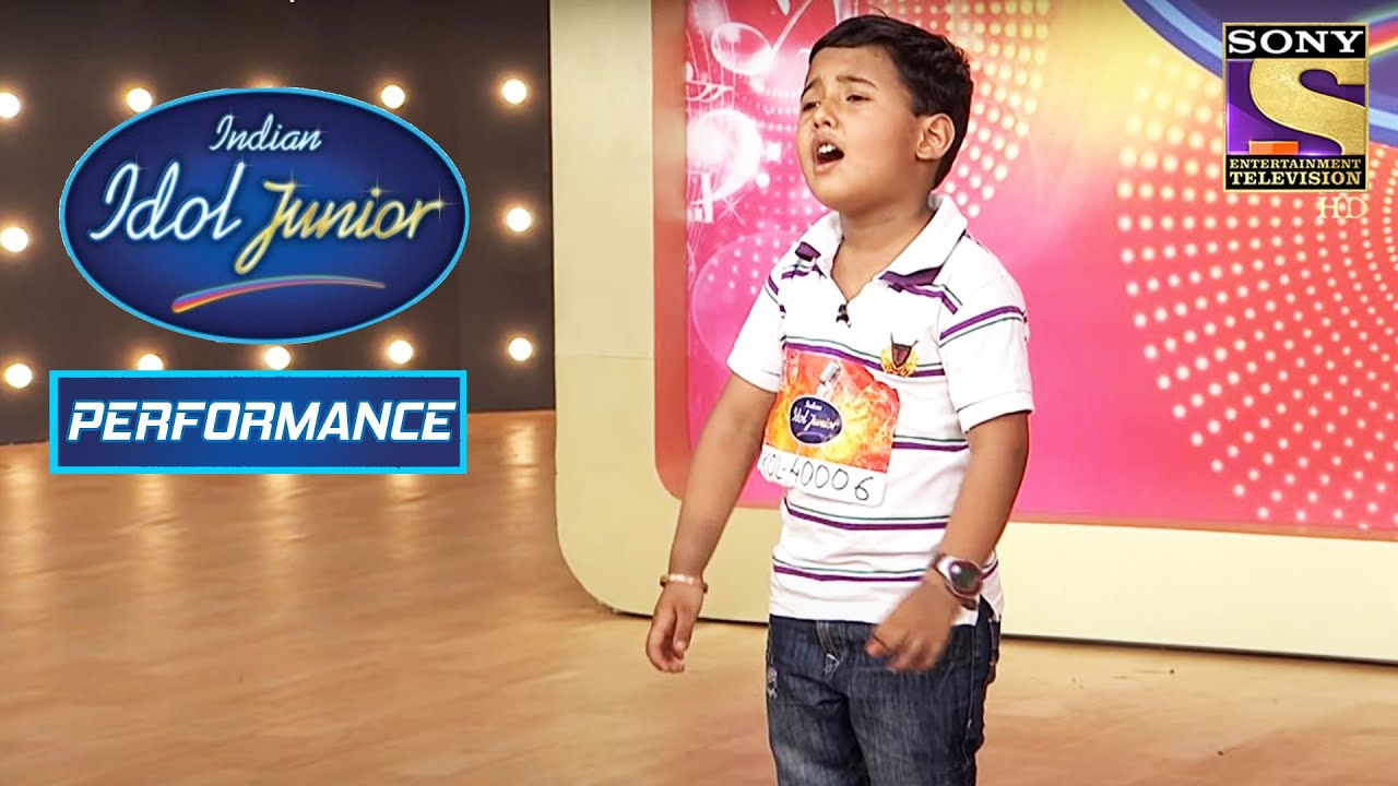 Smayan's Playful Performance On 'Tu Kitni Achhi Hai' | Indian Idol Junior