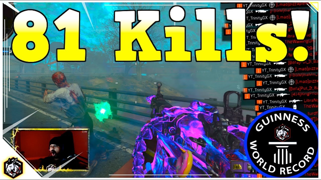 NEW WORLD RECORD! 81 KILLS IN BLACKOUT NEW GAME MODE 