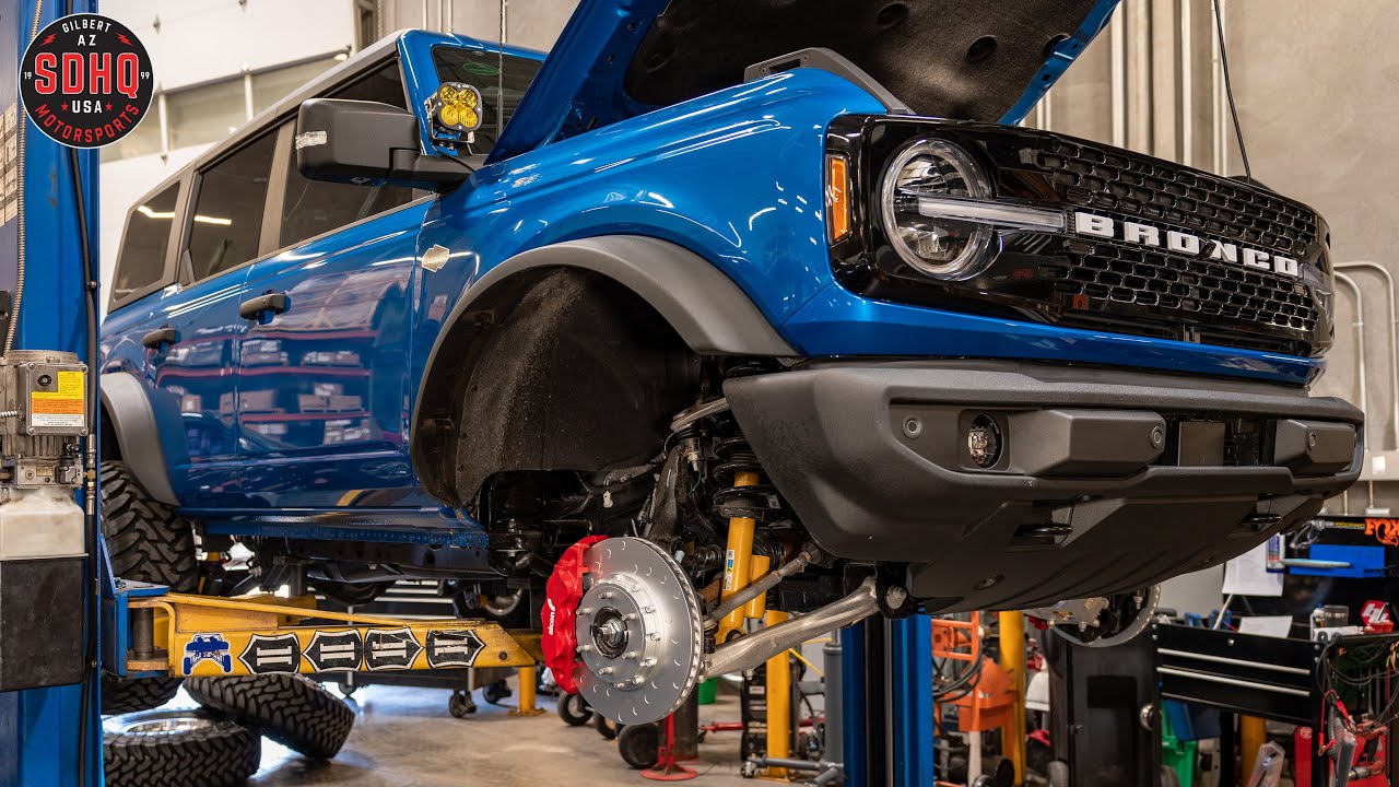 Easy Ford Bronco Brake Upgrade with Alcon's Front Big Brake Kit