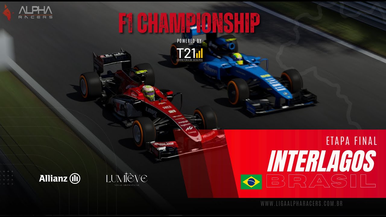 Liga AlphaRacers - F1 Championship - Etapa Final / Interlagos