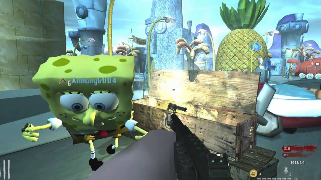 COD WAW Map : Custom Bikini Bottom (Spongebob) [Download]
