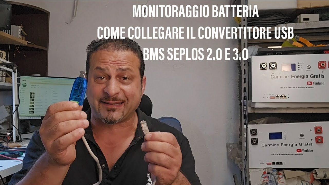 REMOTE STORAGE MONITORING. BMS Seplos 2.0 and 3.0