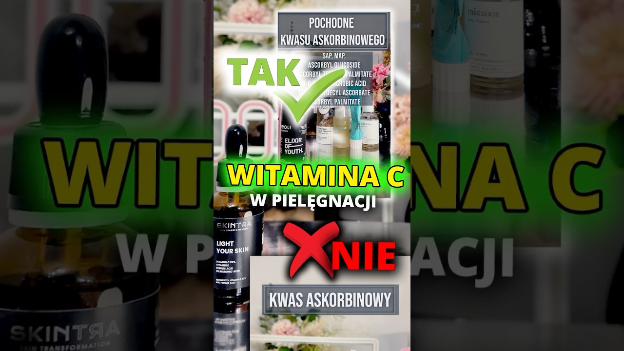 ZREZYGNOWAŁAM z WIT.C 😱 witamina C w pielęgnacji #shorts #pielęgnacja #witaminac