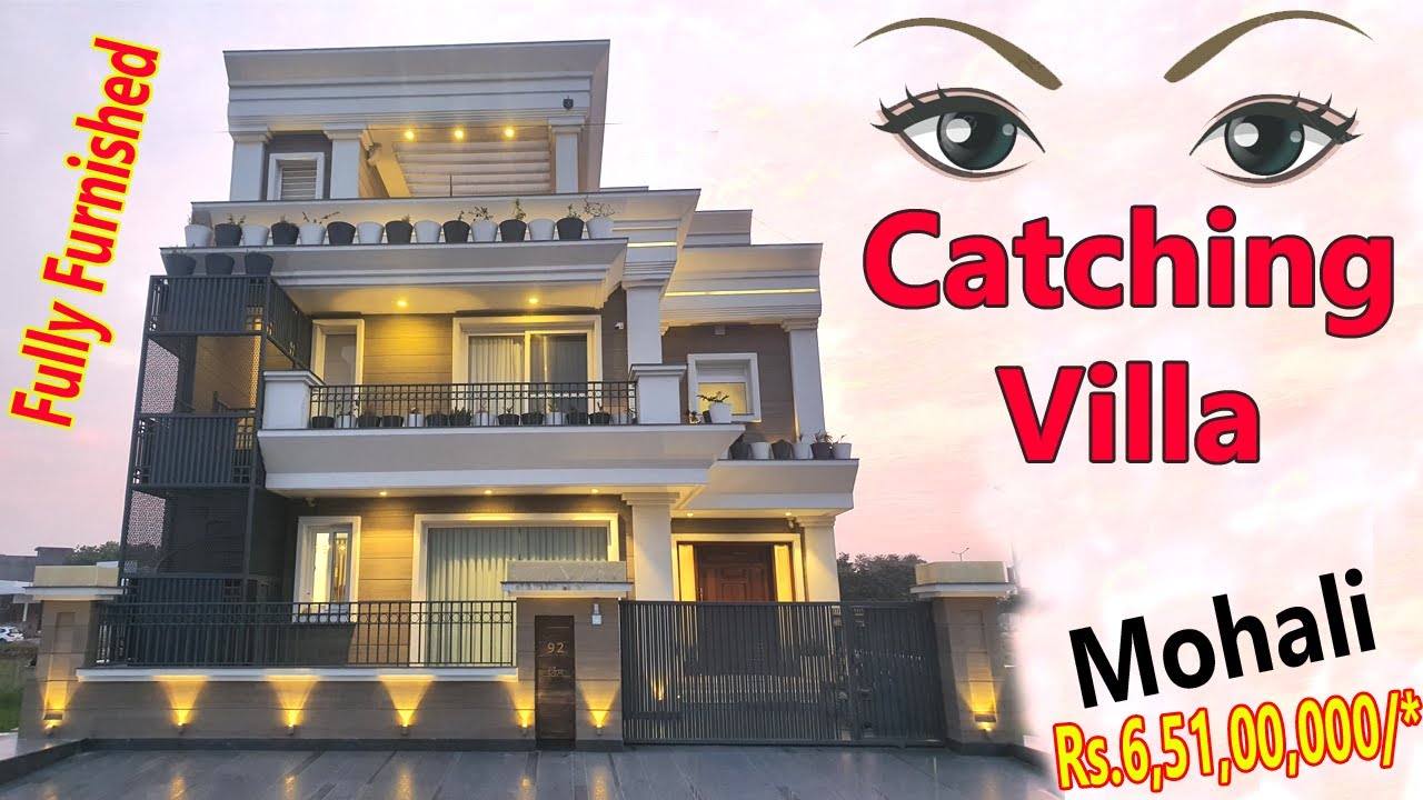 Eye Catching Villa at GMADA Sector Mohali | Magnificent Interior | Park Facing Villa | East Facing