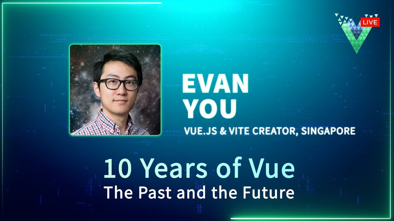 10 лет Vue: прошлое и будущее | Эван Ю | Vue.js Live 2024