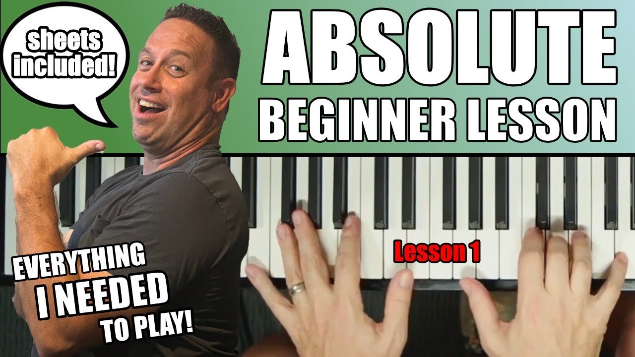 How To Play Piano | Complete Beginner Course Lesson 1 | Your First Lesson On Day One | Shawn Cheek