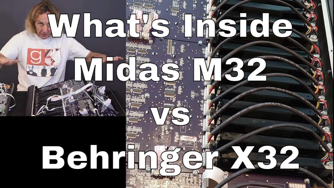 Take Apart Behringer X32 & Midas M32 (Public)
