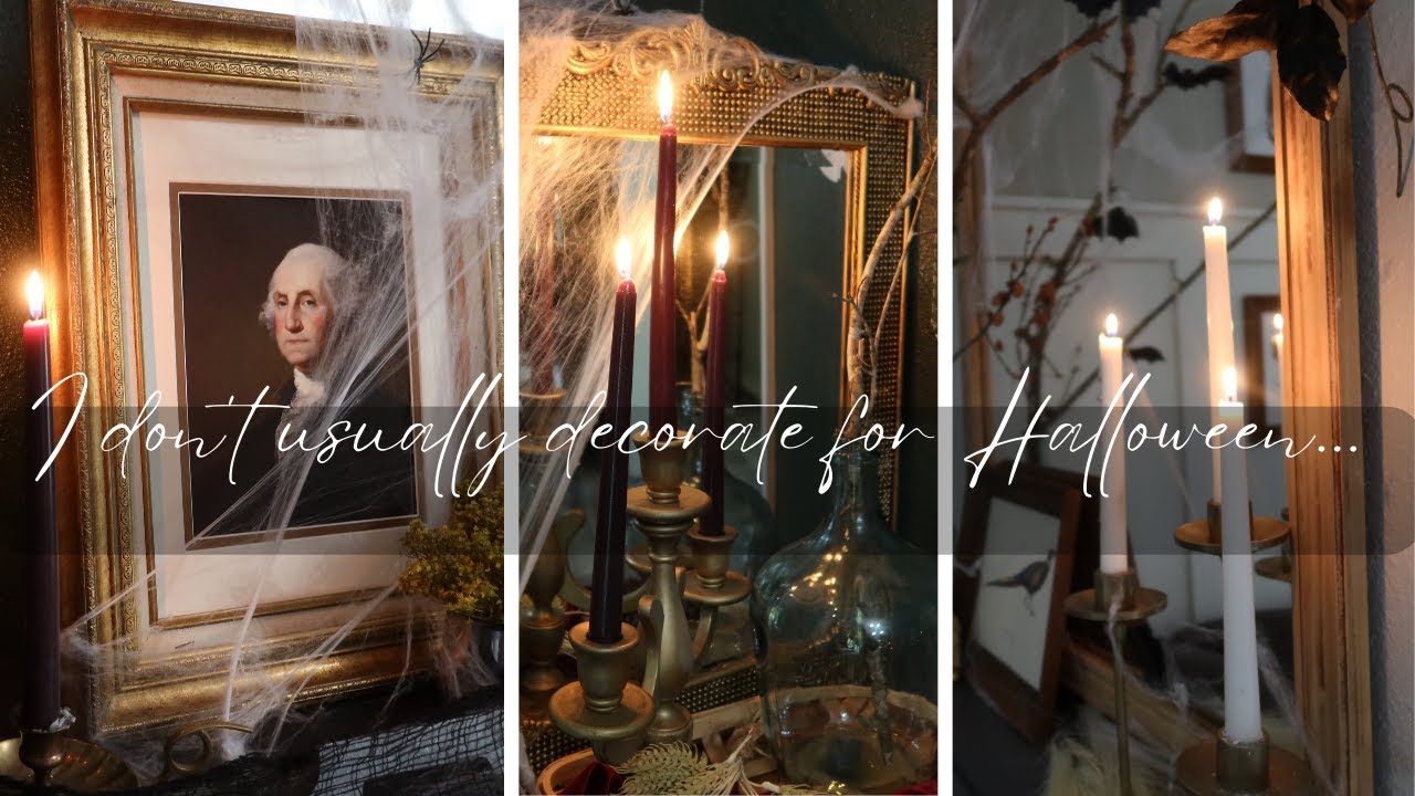 Vintage Inspired Halloween 2022 Home Tour