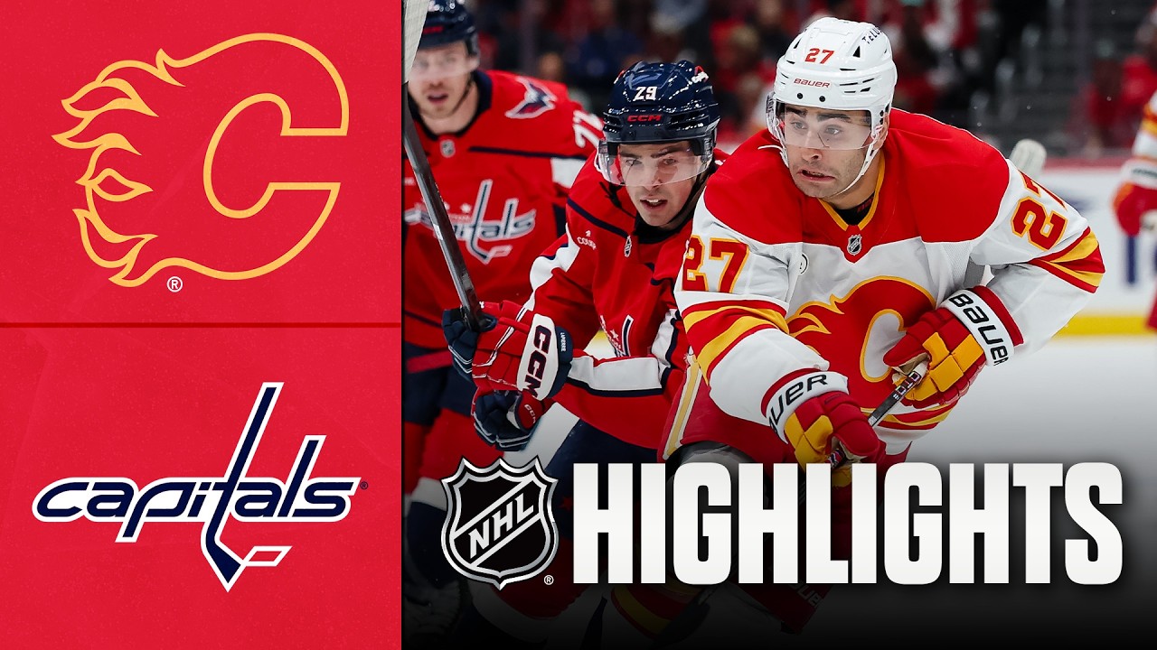 Flames vs. Capitals | NHL Highlights | March 09, 2026