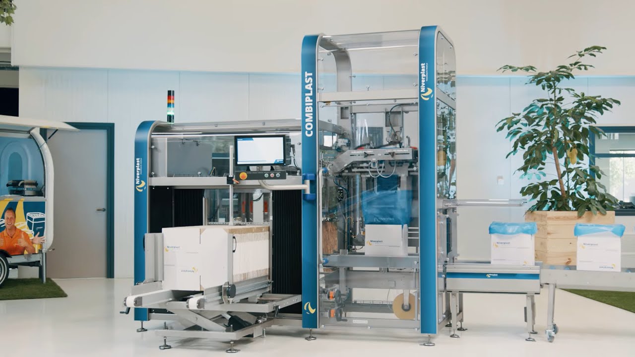 Niverplast - CombiPlast - Formare cutii si plasare pungi