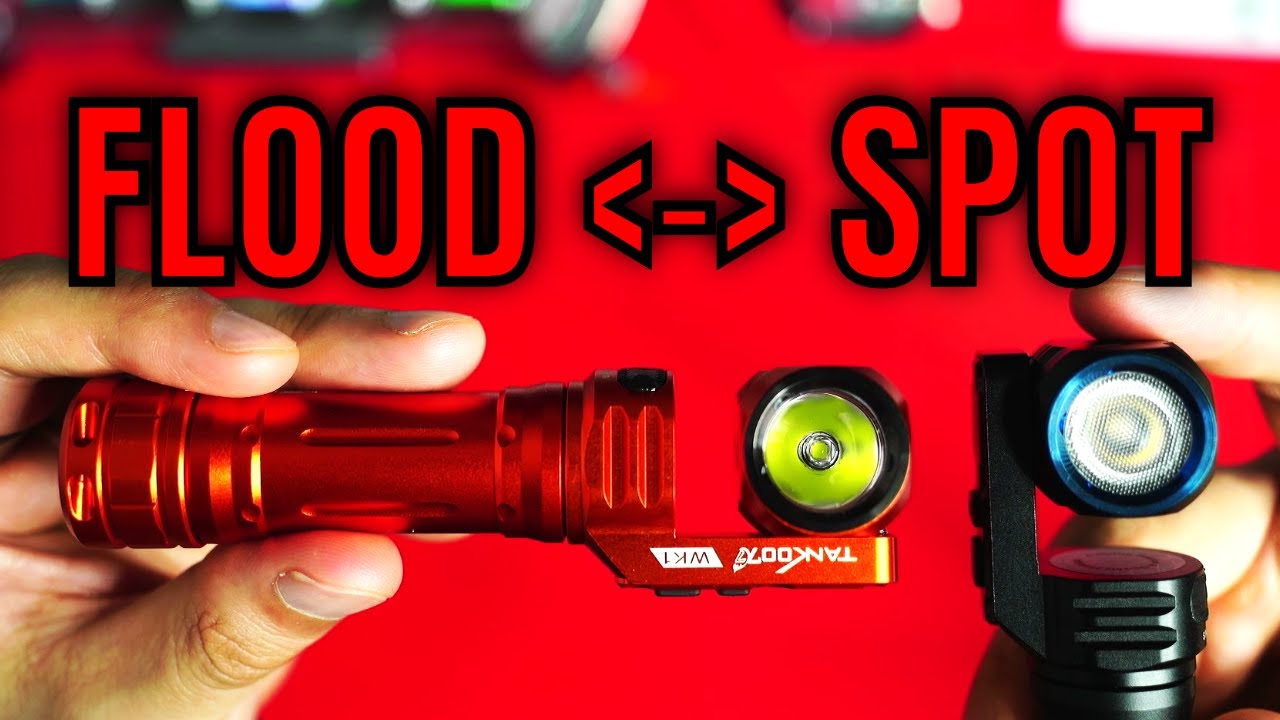 Clever Flashlight Design… But Is It Practical? Tank007 WK1