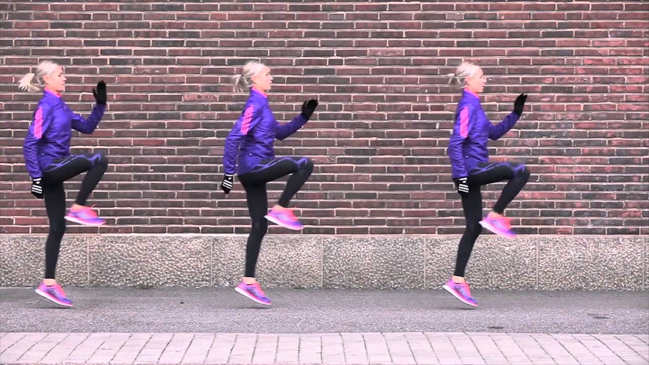 Arctic Sports Addicts juoksutekniikkaharjoitteita