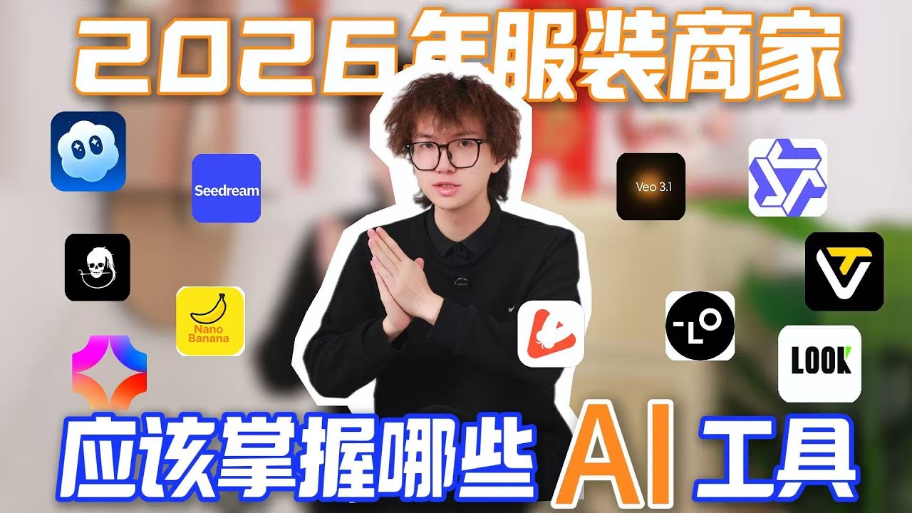 马上就2026了，今天给大家聊一聊，在2026作为一个服装商家，应该要掌握哪些AI工具。#电商AI#服装AI#木桐AI#服装人AI#AI带货视频