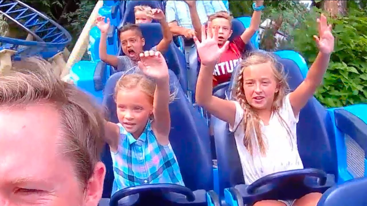 BEST Kid Roller Coaster Rides at LAGOON 2018!