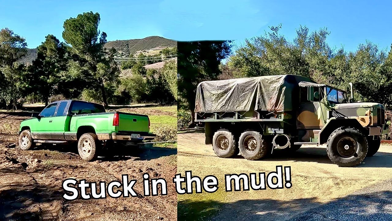Military Truck Recovery!