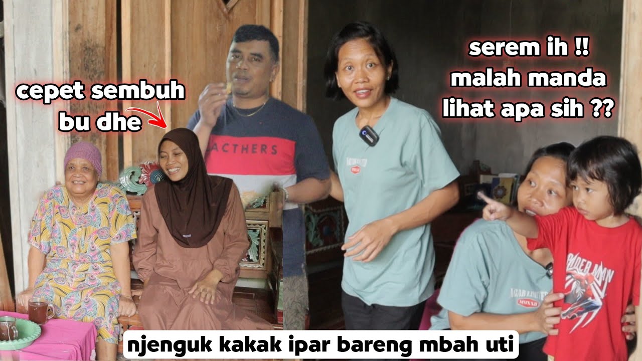 Kerumah @KuatBae njenguk kakak ipar