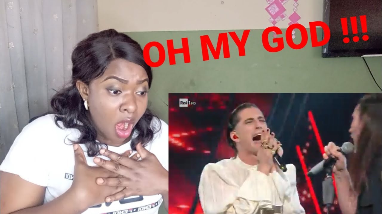 FIRST TIME HEARING MANESKIN WITH MANUEL AGNELLI - AMANDOTI ~ SANREMO 2021