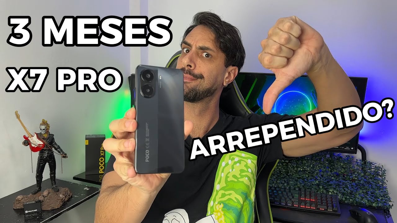 POCO X7 PRO DEPOIS DE 3 MESES! BUGS? ARREPENDIMENTO? ASSISTA E SAIBA TUDO QUE ROLOU!