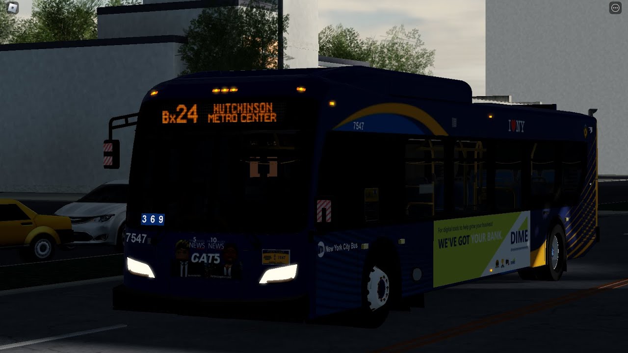 Bx24 from Country Club to Hutchinson Metro Center (Roblox)