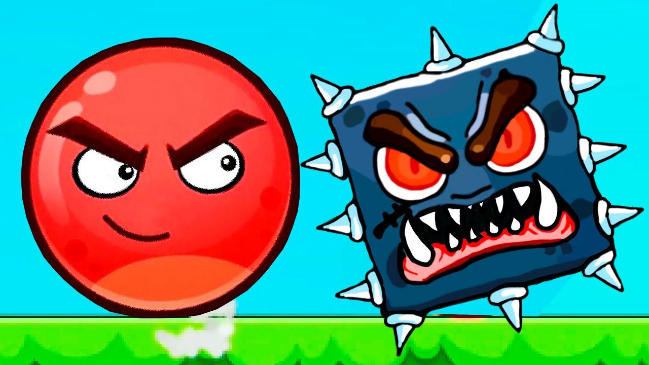 Злобный КРАСНЫЙ ШАРИК - Серия 1 / Angry Ball Adventure