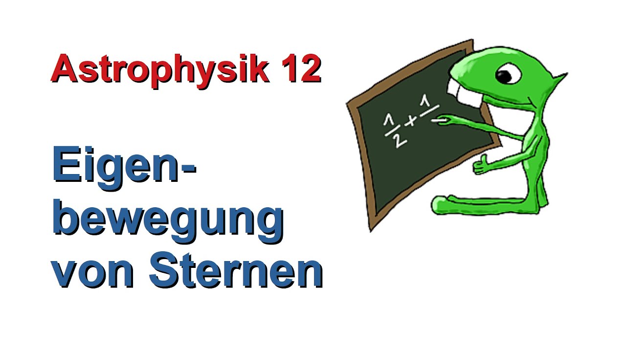 Eigenbewegung von Sternen